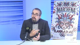 El Concejal de Cultura presenta la programación y cartel del Carnaval de Marchena