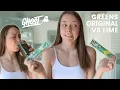GHOST GREENS LIME AND ORIGINAL REVIEW Easy Smoothie Recipe My Honest Opinion