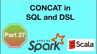 CONCAT function in SQL and DSL using SCALA Data Engineering
