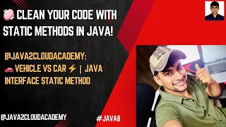 06 Java Static Methods in Interfaces Clean Code with Car Vehicle Example