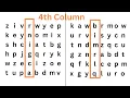 Square Saccade Charts