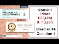Exercise 1A Question 1 Solution Class 6 Math APS