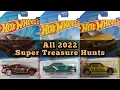 All 2022 Hot Wheels Super Treasure Hunts