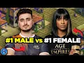 Lagu #1 Ranked Male vs #1 Ranked Female | AoE2