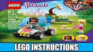 LEGO Instructions | Friends | 41442 | Vet Clinic Rescue Buggy