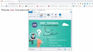 PHP Tutorial GET and POST Methods and - SERVER Variables