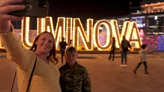 Luminova Holidays featured at Elitch Gardens