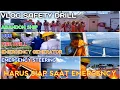 Download Lagu PROSEDUR SAAT EMERGENCY DIATAS KAPAL | ABANDON SHIP | FIRE DRILL | ORANG JATUH KELAUT | PELAUT