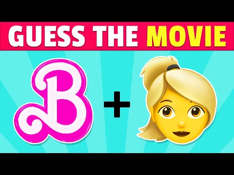 Download MP3 Can You Guess the MOVIE by Emoji? 🎬🍿 | Mario, Sing 2, Barbie, The Little Mermaid 2023, Ruby Gillman