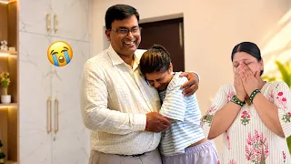 Mummy Papa Ghar Ja Rahe Hain🥺 Mummy rone lagi 😭| 