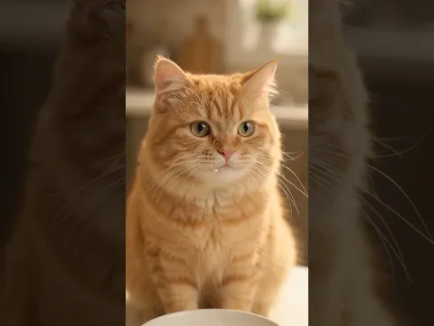 Cat to sara milk pi li 🍼 #viral