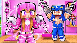 A POWER RANGER GIRL KIDNAPPED Me in Minecraft