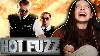HOT FUZZ is crazy 2007 REACTION First Time Watching