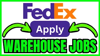 How To APPLY For FedEx Warehouse Jobs QUICK EASY 2026