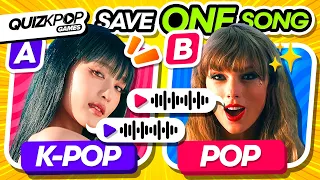 Download SAVE ONE DROP ONE: KPOP vs POP 😜 | QUIZ KPOP GAMES 2023 - KPOP QUIZ TRIVIA MP3