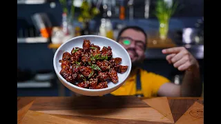 دجاج مقرمش على الطريقة الكورية Crispy Chicken Korean Style شيف شاهين 