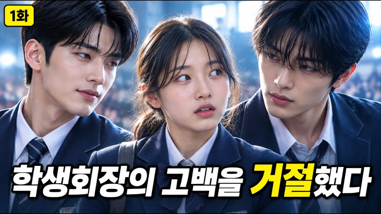 비가 오면 우산을 전교생 앞에서 학생회장의 고백을 거절한 전학생의 최후