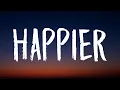 Marshmello - Happier (Lyrics) Ft. Bastille [Slowed + Reverb]