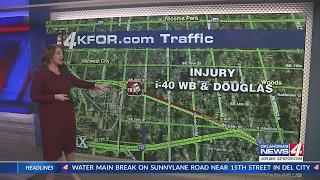 Crash impacting traffic westbound on I-40