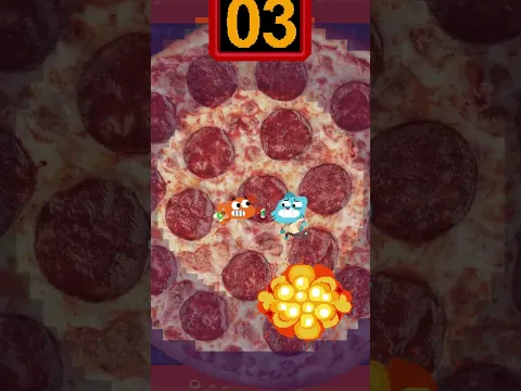 Oare vor reuși Gumball și Darwin să câștige această cursă nebună cu pizza? 🍕 #DeseneAnimate
