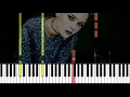 THE HARDKISS   Мелодія ноти фортепіано