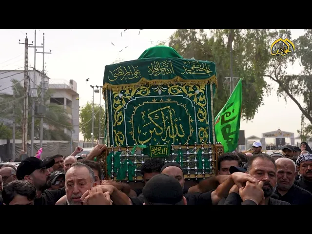 خيم الحزن على المؤمنين يوم تشييع إمام المتقين واعتلى صوت النحيب مثلما اعتلى نعشه على اكتاف المشيعين