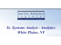 Sr Systems Analyst - Analytics CLOSED Smith Arnold Partners