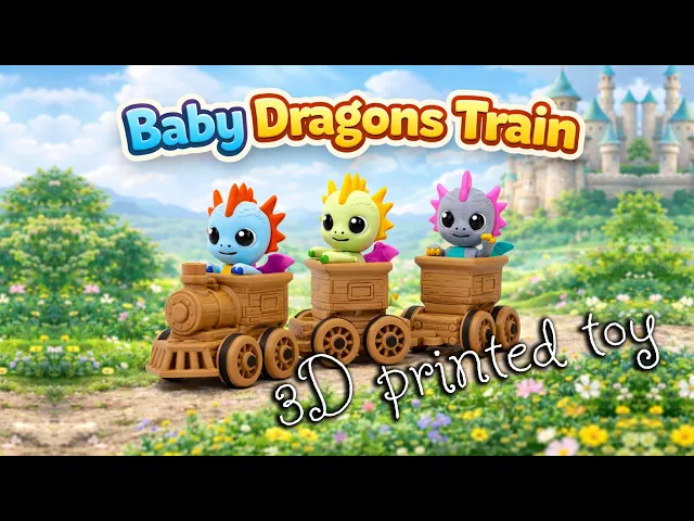 Baby Dragons Train video thumbnail