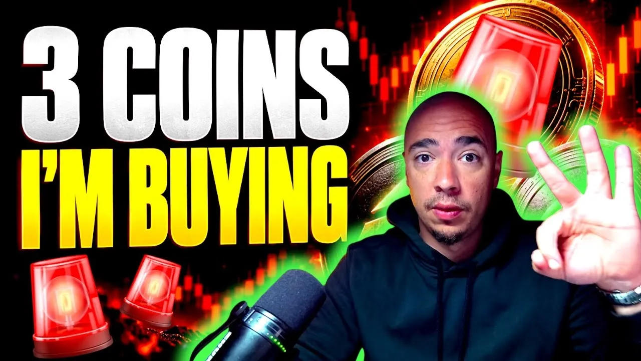 🚨Are You Holding These? 3 Altcoins I'm Buying Right Now! 🚨