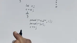 Example of do while loop in C Programming