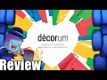 Decorum Review - with Tom Vasel