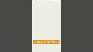 Java Applets Demo on Android Acode Kiwi-Browser