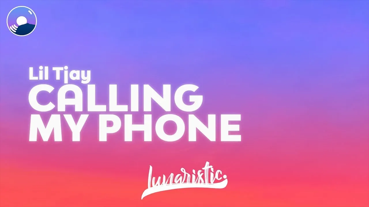 Lil Tjay - Calling My Phone (Clean Version & Lyrics) feat. 6LACK