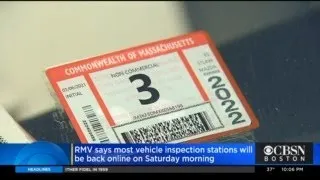 Vehicle Inspections Will Resume At Most Massachusetts Locations Saturday