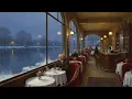 Lagu 1950s Winter Riverside Café ❄️ Golden Oldies \u0026 Vintage Love Songs | Sinatra, Elvis, Nat King Cole