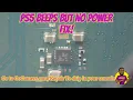 Fix PS5 That Beeps But Wont Turn On No Power Repair