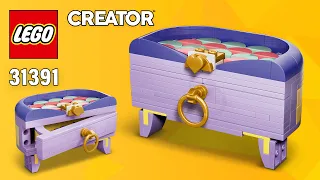 LEGO Creator Storage Box (31391) Alternate Build for Art Fashion Bag with Storage Building Tutorial