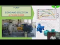 Centrifugal Pumps Sizing and Selection
