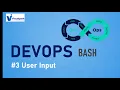 User Input in Bash Bash Scripting Tutorial DevOps Training