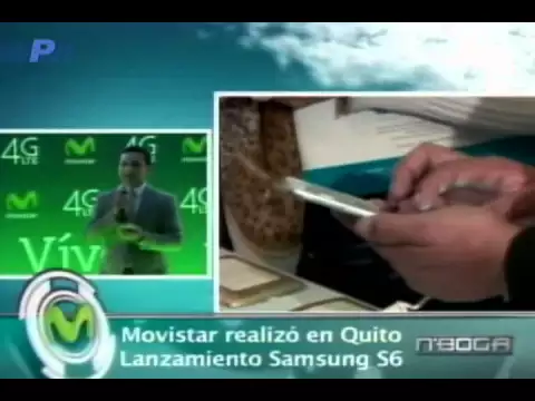 Movistar realizó en Quito Lanzamiento Samsung S6