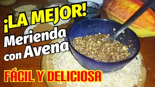 La mejor Receta con Avena para la Merienda (En 2 Minutos y Saludable)