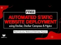 DevOps Industry Relevant Project Session Automated Static Website Deployment using Docker Nginx