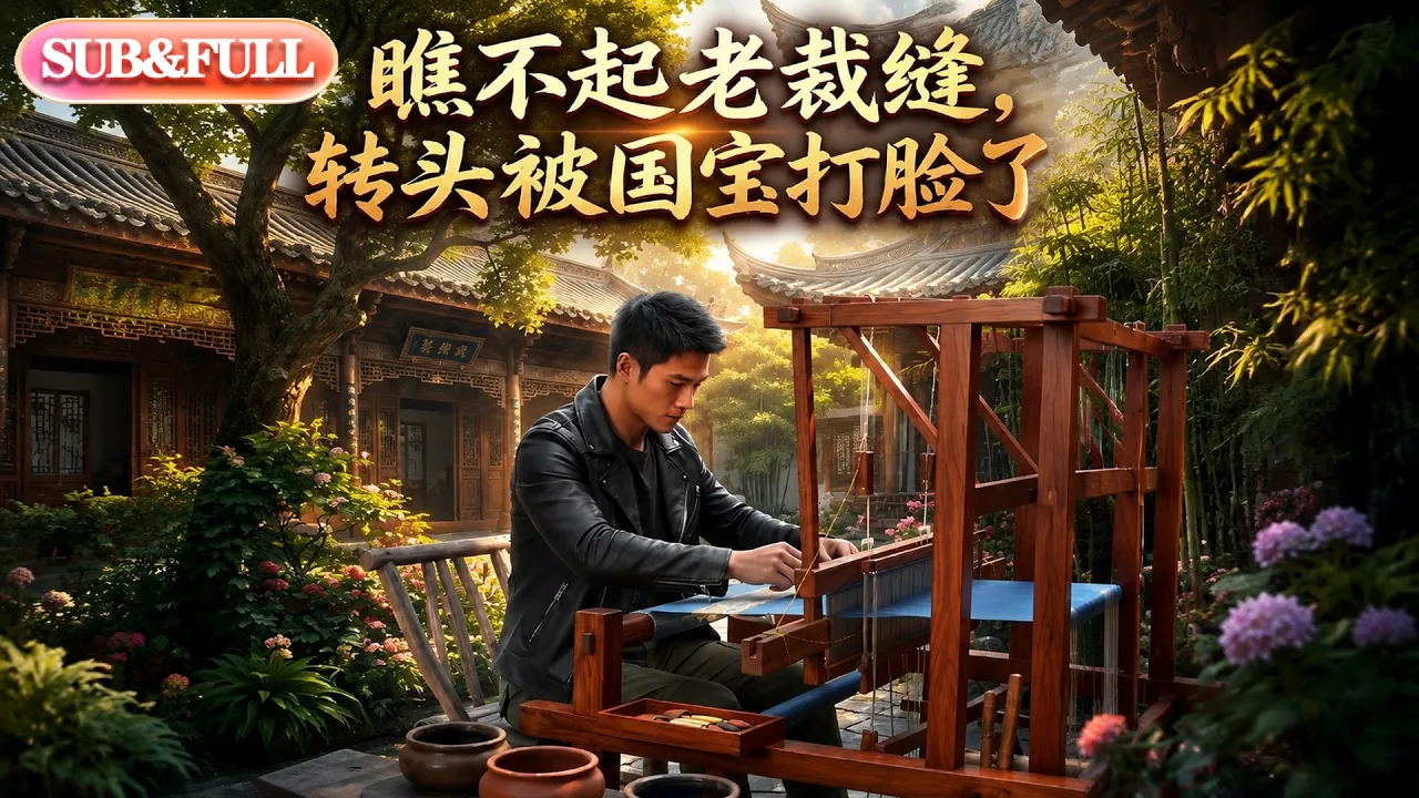【全集FULL】《瞧不起老裁缝，转头被国宝打脸了》| AI短剧 | ENG SUB #薄荷听书 #cdrama #latest #热门短剧 #都市 #重生 #逆袭 #现代 #甜宠 poster