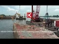 Download Lagu KOOLE CONTRACTORS is currently removing a historical brick Kaaiwall at Antwerp