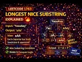 LeetCode 1763 Longest Nice Substring Explained Bitwise Manipulation