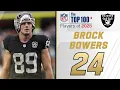 24 Brock Bowers TE Raiders Top 100 Players of 2025