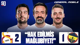 "DERBİ BU SKORLA BİTTİYSE..." Galatasaray 2-1 Fenerbahçe, Osimhen, Okan Buruk, Brown, İsmail Kartal