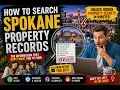 How to search Spokane property records