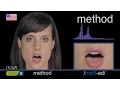Download Lagu How To Pronounce METHOD - American 英語の発音 pronunciación de Inglés 美國英語 Cách phát âm
