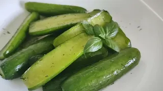 Quick Cucumber Salad (No Vinegar)